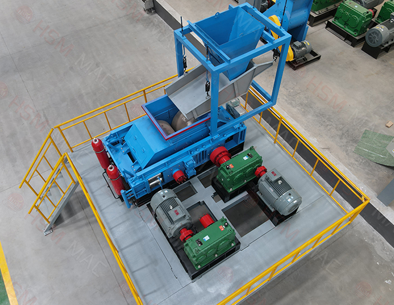 別再用錘破打煤矸石了！試試無易損件對輥制砂機(jī)